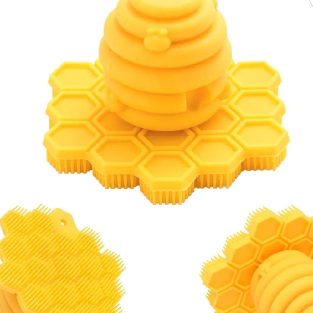 Big Bee, Little Bee I Original ScrubBEE I Baby Kids I 100% Silicone Children